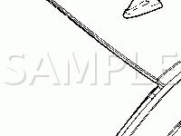 Roof Components Diagram for 2008 Chevrolet Silverado 3500 HD LT 6.0 V8 GAS