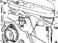 Crew Cab Rear Door Diagram for 2008 GMC Sierra 2500 HD SLE 6.6 V8 DIESEL