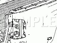 Rear of Vehicle Diagram for 2008 Chevrolet Silverado 2500 HD LTZ 6.6 V8 DIESEL