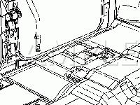 Seat Belt Pretensioners Diagram for 2008 GMC Sierra 3500 HD SLT 6.6 V8 DIESEL