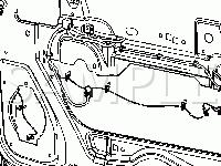 Passenger Door Diagram for 2008 GMC Sierra 2500 HD SLE 6.6 V8 DIESEL