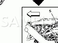 Engine Compartment Diagram for 2008 Saturn SKY  2.4 L4 GAS
