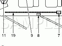 Supplemental Restraint Components Diagram for 2008 Saturn VUE Green Line 2.4 L4 ELECTRIC/GAS