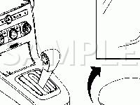 Console Components Diagram for 2008 Saturn VUE XE 2.4 L4 GAS