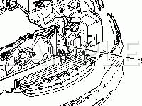 Engine Compartment Components Diagram for 2008 Saturn VUE XE 2.4 L4 GAS