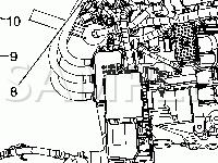 Engine Components Diagram for 2008 Saturn VUE Green Line 2.4 L4 ELECTRIC/GAS