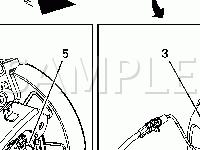 Frame and Underbody Components Diagram for 2008 Saturn VUE XR 3.6 V6 GAS