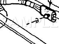 LH Rear Of Transmission Diagram for 1989 Chevrolet Astro  2.5 L4 GAS