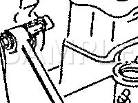 Coolant Fan Pressure Switch  Diagram for 1989 Chevrolet Corsica  2.8 V6 GAS