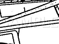 Headlamps Components Location  Diagram for 1989 Cadillac Deville  4.5 V8 GAS