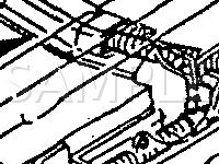 Headlamp Door Module  Diagram for 1989 Pontiac Firebird Trans AM 5.7 V8 GAS