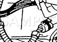 Rear Of Engine  Diagram for 1990 Chevrolet Cavalier  2.2 L4 GAS