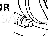 Lower RH Side Of Engine  Diagram for 1989 Oldsmobile Cutlass Ciera  3.3 V6 GAS