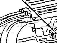 Engine Wiring Harness & Components  Diagram for 1989 Oldsmobile Cutlass Ciera Cruiser SL 2.8 V6 GAS