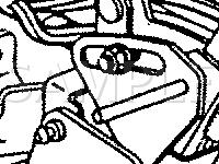 Overdrive Enable Switch  Diagram for 1989 Chevrolet Corvette  5.7 V8 GAS