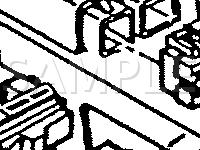 Tone Generator  Diagram for 1990 Chevrolet Corvette  5.7 V8 GAS