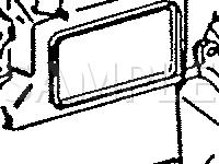 A/C Component Locations  Diagram for 1990 Chevrolet Corvette  5.7 V8 GAS