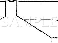 Engine Compartment Component Locations  Diagram for 1989 Chevrolet Corvette  5.7 V8 GAS