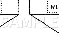 Engine Compartment Component Locations  Diagram for 1990 Chevrolet Corvette  5.7 V8 GAS