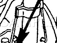 Wheel Speed Sensor  Diagram for 1989 Oldsmobile Cutlass Supreme International 2.8 V6 GAS