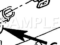 Crankshaft Sensor  Diagram for 1990 Oldsmobile Cutlass Supreme  2.3 L4 GAS