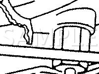 LH Side Of Transaxle Diagram for 1990 Cadillac Seville  4.5 V8 GAS