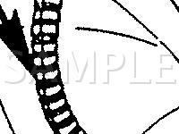 LH Side Of Trunk Compartment  Diagram for 1989 Cadillac Eldorado  4.5 V8 GAS