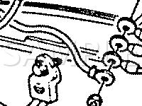 RH Front Of Engine Compartment  Diagram for 1990 Oldsmobile Toronado Trofeo 3.8 V6 GAS