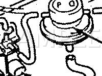 Engine Emission Control Components  Diagram for 1989 GEO Metro  1.0 L3 GAS