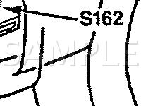 LH Front Corner Of Engine Compartment Diagram for 1990 Chevrolet S10 Pickup  2.8 V6 GAS