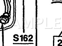 LH Side Of Engine Diagram for 1991 Chevrolet Astro  4.3 V6 GAS