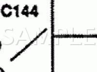 RH Side Of Engine Compartment Diagram for 1992 Chevrolet Astro  4.3 V6 GAS