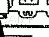 Rear Of Engine Compartment Diagram for 1992 Oldsmobile 98 Regency Touring 3.8 V6 GAS