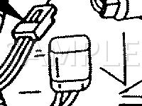 RH Rear Of Engine Compartment Diagram for 1992 Chevrolet Camaro RS 3.1 V6 GAS