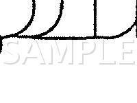 Engine Component Locations Diagram for 1991 Chevrolet Cavalier VL 2.2 L4 GAS