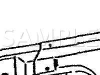 Underside Of Tailgate Diagram for 1992 Buick Century Special 2.5 L4 GAS