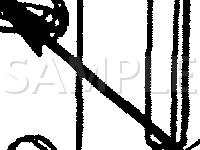 Behind Center Of I/P Diagram for 1992 Oldsmobile Cutlass Supreme International 3.1 V6 GAS