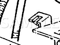 Behind LH Side Of I/P Diagram for 1991 Oldsmobile Toronado Trofeo 3.8 V6 GAS