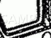 Behind Center Of I/P Diagram for 1992 Cadillac Seville STS 4.9 V8 GAS