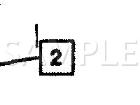 Rear Defogger I/P Wiring Diagram for 1991 Chevrolet R1500 Suburban  5.7 V8 GAS