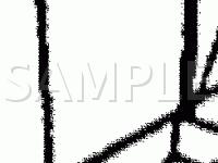 Behind LH Side of I/P Diagram for 1993 Oldsmobile Achieva S 3.3 V6 GAS