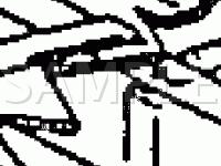 Arming Sensor Module Location Diagram for 1993 GMC Safari XT 4.3 V6 GAS