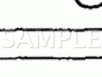 Engine Compartment Component Locations Diagram for 1993 Chevrolet Astro  4.3 V6 GAS