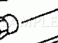 LH Side of Engine Compartment Diagram for 1993 Chevrolet Camaro Z28 5.7 V8 GAS