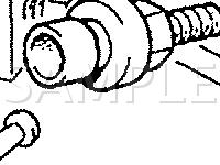 Above  RH Shock Tower Diagram for 1993 Chevrolet Camaro Z28 5.7 V8 GAS