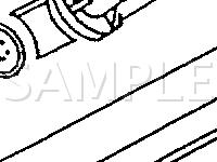 Upper RH Side of Engine Diagram for 1994 Chevrolet Impala SS  5.7 V8 GAS