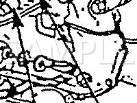 Engine Components Diagram for 1993 GMC C1500 Pickup Sierra XC 4.3 V6 GAS