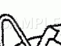 RH Rear of Engine Compartment Diagram for 1994 Cadillac Seville STS 4.6 V8 GAS