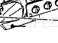 LH Side Of I/P Diagram for 1996 Pontiac Grand AM GT 2.4 L4 GAS