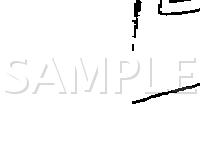 I/P & Firewall Components Diagram for 1995 GMC Safari XT 4.3 V6 GAS